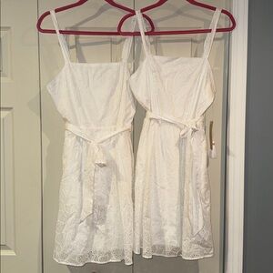 Calypso St Barth White Eyelet Lined Cotton Dress
White Sz 6 NWT